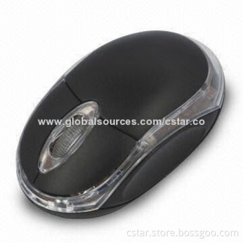 New USB Optical Scroll Wheel 3D Mouse, Suitable for PCs and Laptops
